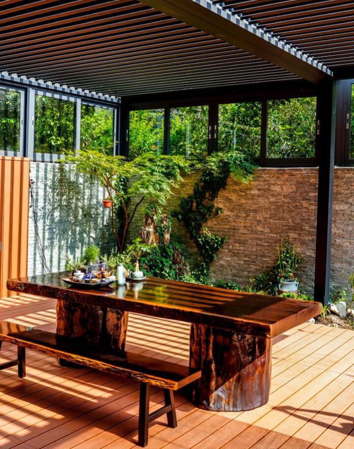 Antracietgrijze pergola | TNW Interieur